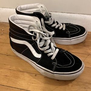 Vans High Top Sneakers - W Size 8.5